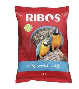 תערובת לתוכים גדולים 1 ק"ג RIBOS