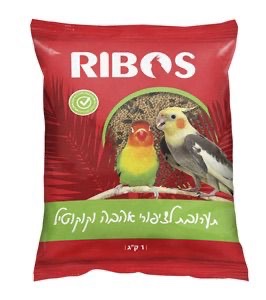 תערובת לקוקוטיל וציפורי אהבה ארוז 1 ק"ג RIBOS