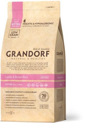 Grandorf Lamb & Rice للقطط الصغار8kg