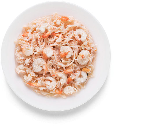 CHICKEN FILLET & SHRIMPS 70 gr