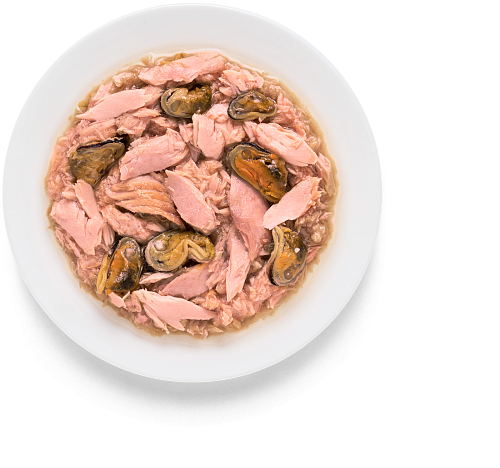 TUNA FILLET & MUSSELS 70 gr