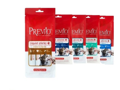 6اكياس مسليات ب50₪ للقطط شركة PRIMIO