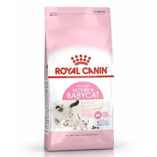 Royal Canin رويال كانين Mother & Babycat — طعام للقطط الأم وللصغار الرضّع.4Kg