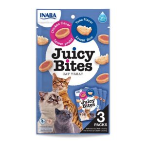 INABA - Juicy Bites אינאבה גוסי בייטס עוף וטונה 55 גרם