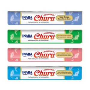 INABA - Churu צ'ורו חטיף נוזלי לחתולים טונה מארז חיסכון 280 גרם